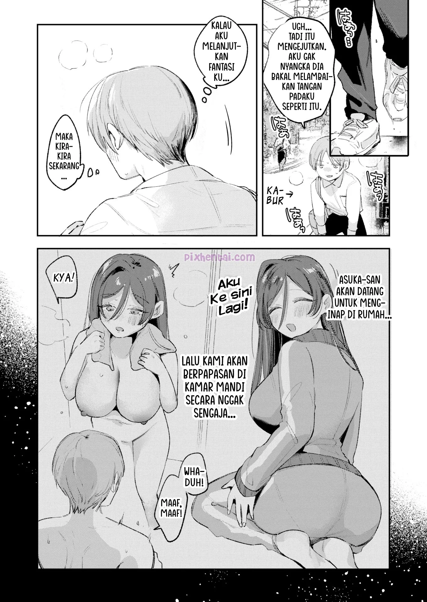 Komik hentai xxx manga sex bokep Ane no tomodachi ni fude-oroshi shite morau hanashi 7